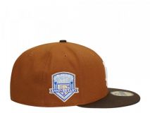 New Era 5950 MLB Los Angeles Dodgers 50th An BROWN