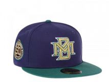 New Era MLB 5950 Milwaukee Brewers 50th Anniv. NAV