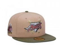 New Era Anaheim Angels 40th Annivers. SAND/OLIVE