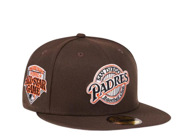 New Era 5950 San Diego Padres ASG Patch BROWN