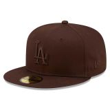 New Era MLB 5950 Los Angeles Dodgers BROWN