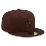 New Era MLB 5950 Los Angeles Dodgers BROWN