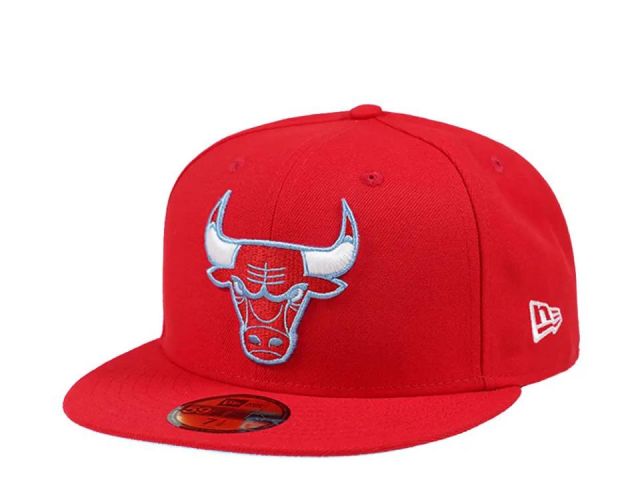 New Era NBA 5950 Chicago Bulls RED