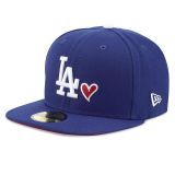 New Era MLB 5950 Los Angeles Dodgers Heart 1988 WS