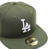 New Era 59fifty Los Angeles Dodgers KHAKI-WHITE