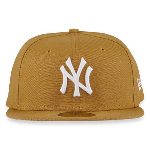 New Era 59fifty New York Yankees WHEAT-WHITE