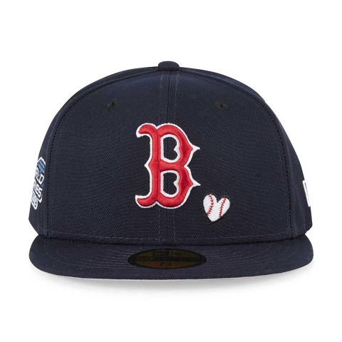 New Era 5950 Boston Red Sox MLB Heart NAVY