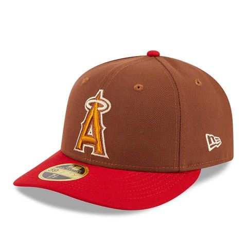 New Era 5950LP Anaheim Angels - BROWN/RED