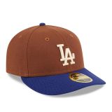 New Era 5950LP LA Dodgers - BROWN/BLUE