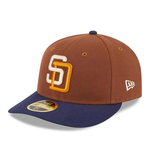 New Era 5950LP San Diego Padres - BROWN/ORANGE