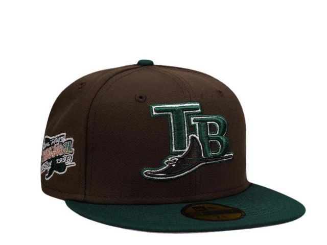 New Era 59FIFTY Tampa Bay Rays BROWN/GREEN