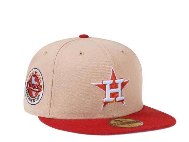 New Era 59FIFTY Houston Astros 45th SAND/RED