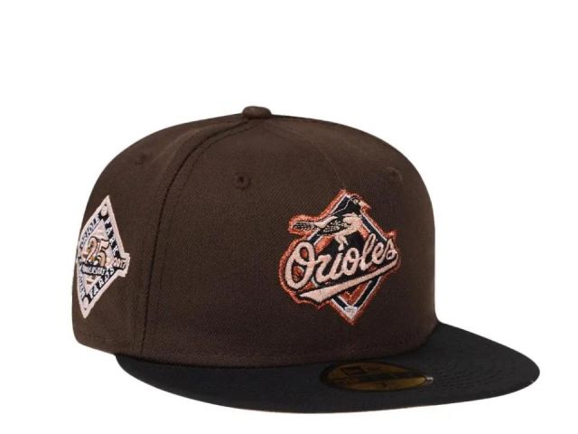 New Era 59FIFTY Baltimore Orioles 25th - BROWN