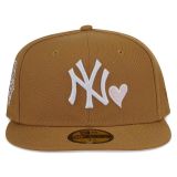 New Era 59FIFTY New York Yankees Heart - BROWN