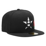 New Era 59FIFTY Houston Astros Rose - BLACK