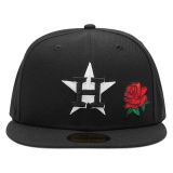 New Era 59FIFTY Houston Astros Rose - BLACK