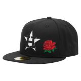 New Era 59FIFTY Houston Astros Rose - BLACK