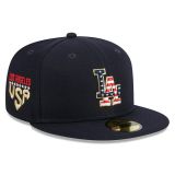 New Era 59FIFTY L.A. Dodgers 4th Of July - NAVY