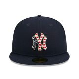 New Era 59FIFTY New York Yankees 4th Of July NAVY