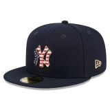 New Era 59FIFTY New York Yankees 4th Of July NAVY