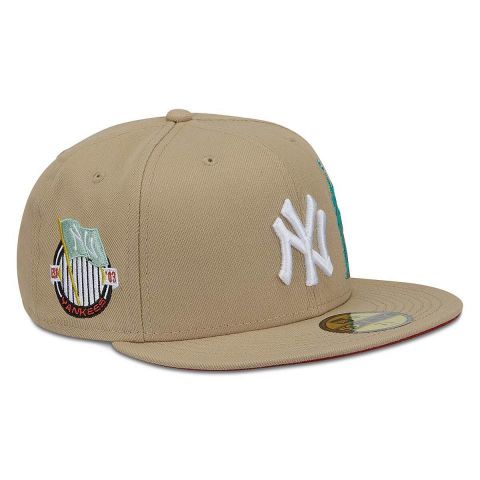 New Era MLB 5950 New York Yankees City Edit. BEIGE