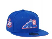 New Era 59FIFTY Colorado Rockies Parche - AZUL