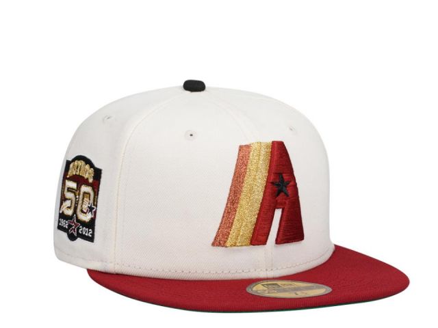 New Era Houston Astros 59FIFTY - BLANCO/ROJO