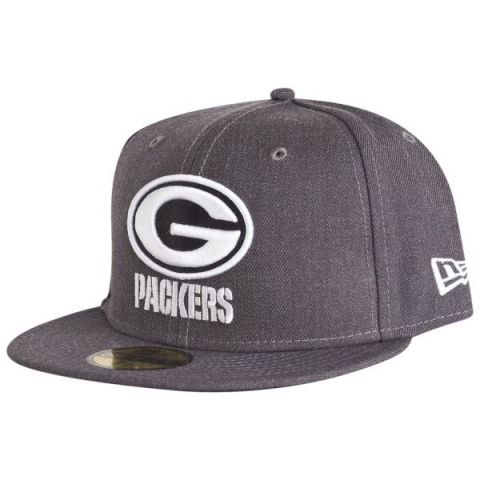 New Era 59Fifty Green Bay Packers Cap - GRAPHITE 