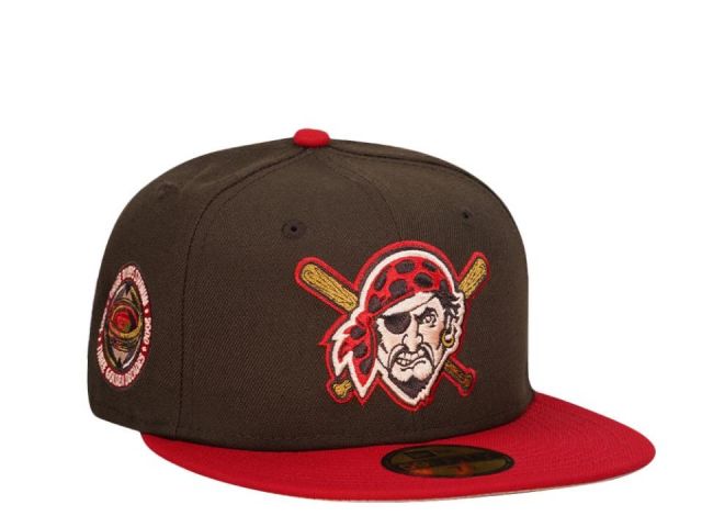 New Era 59FIFTY Pittsburgh Pirates - MARRON / ROJO