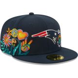 New Era 59FIFTY New England Patriots - AZUL / MULT