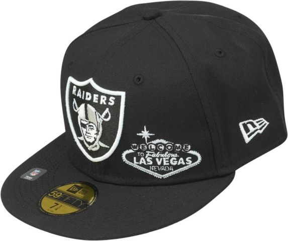 NEW ERA 59FIFTY Las Vegas Raiders City Edi - NEGRO