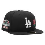 Gorra New Era 59FIFTY Los Angeles Rose - NEGRO