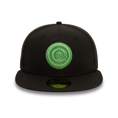 Gorra NEW ERA 59Fifty Chicago Cubs - NEGRO