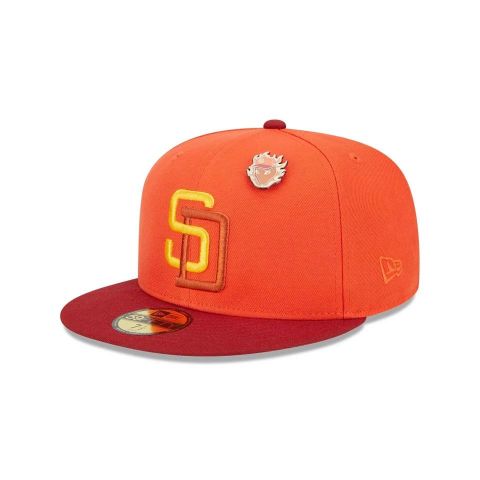 Gorra NEW ERA 59Fifty San Diego Padres - NARANJA