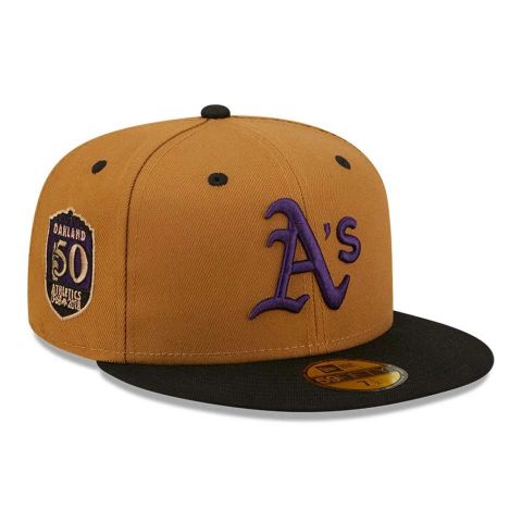 NEW ERA 59Fifty Oakland Athletics - MARRON 