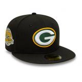 Gorra 59FIFTY Green Bay Packers NFL - NEGRO