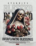 Camiseta SUPREME STYLE ¨Blessed¨ - BLANCO