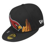 Gorra 59FIFTY Arizona Cardinals City Edit - NEGRO