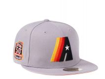 New Era 59FIFTY Houston Astros Parche 50th - GRIS