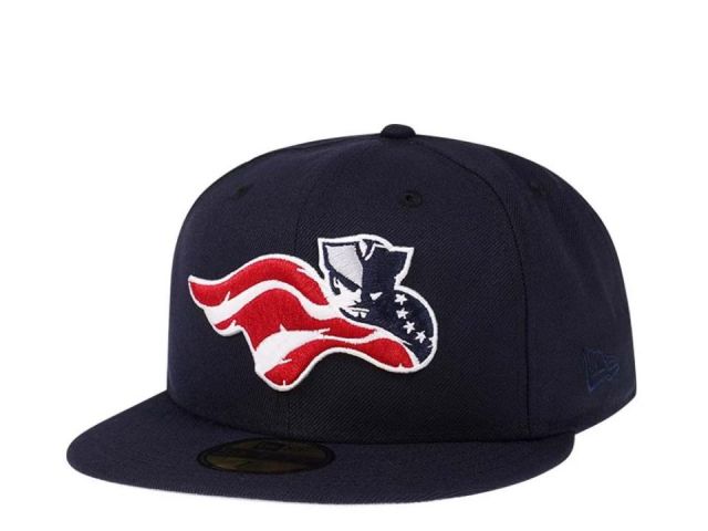 New Era 59Fifty Somerset Patriots - AZUL MARINO