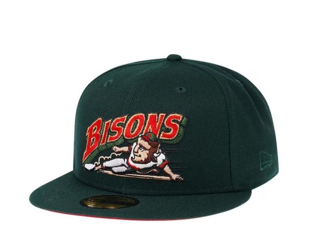 Gorra 59Fifty Buffalo Bisons - VERDE OSCURO