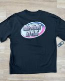 Camiseta SUPREME STYLE Ovalo - NEGRO