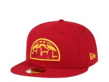 New Era Denver Nuggets 59Fifty - ROJO / AMARILLO
