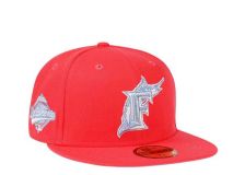 New Era 59FIFTY Florida Marlins - ROJO LAVA / AZUL