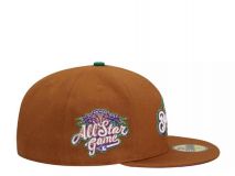 New Era 59Fifty Milwaukee Brewers MARRON/METALICO