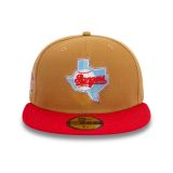 New Era 59Fifty Texas Rangers Arl.Stad MARRON/ROJO