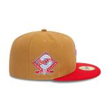 New Era 59Fifty Texas Rangers Arl.Stad MARRON/ROJO