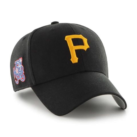 Gorra 47BRAND Pittsburgh Pirates - NEGRO