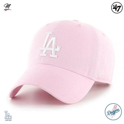 Gorra 47´ L. A.  Dodgers Clean Up - ROSA PETALO