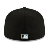 New Era 59Fifty Miami Marlins G.V. - NEGRO